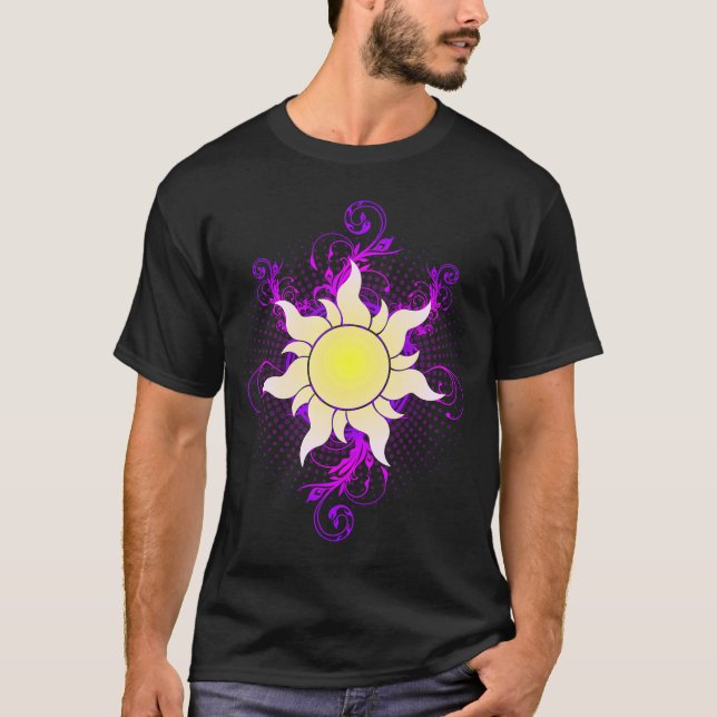Camiseta Sun Corona Flower Fairytale Storybook Fantasy King (Anverso)