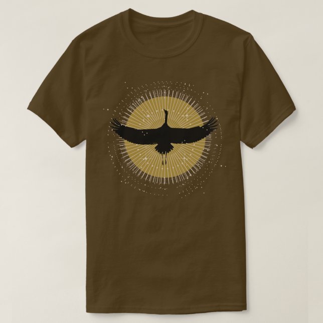 Camiseta Sun Crane (Diseño del anverso)
