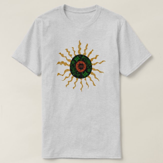 Camiseta Sun de África (Diseño del anverso)