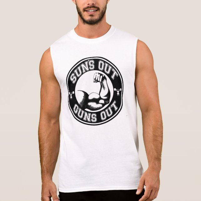 CAMISETA SUN ES NUESTRAS ARMAS FUERA (Anverso)