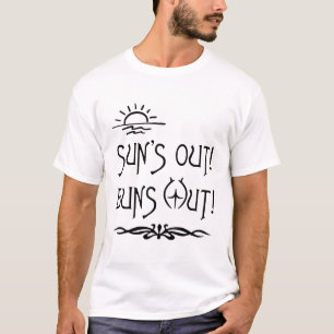 Camiseta ¡Sun está fuera! ¡Fuera Buns! - Beach Bum