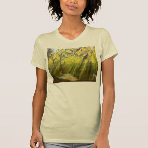 Camiseta Sun in the Woods, por Gary Poling