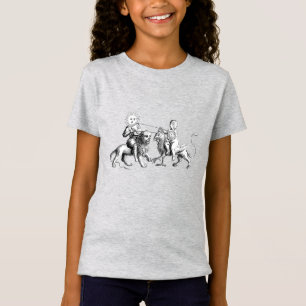 Camiseta Sun Jousting con la luna
