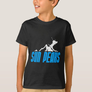 Camiseta Sun Peaks Canada Esquí Snowboard Resort Distre