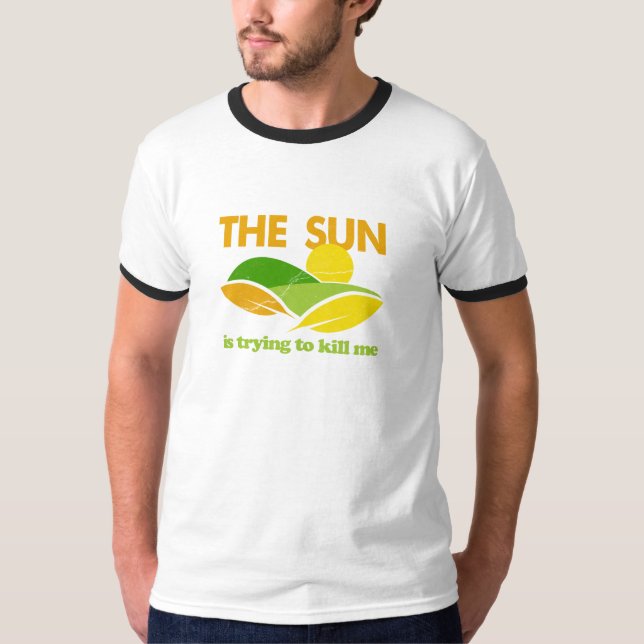 Camiseta Sun que intenta matarme (Anverso)