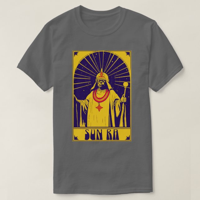 Camiseta SUN RA Diseño Psicodélico Original (Diseño del anverso)