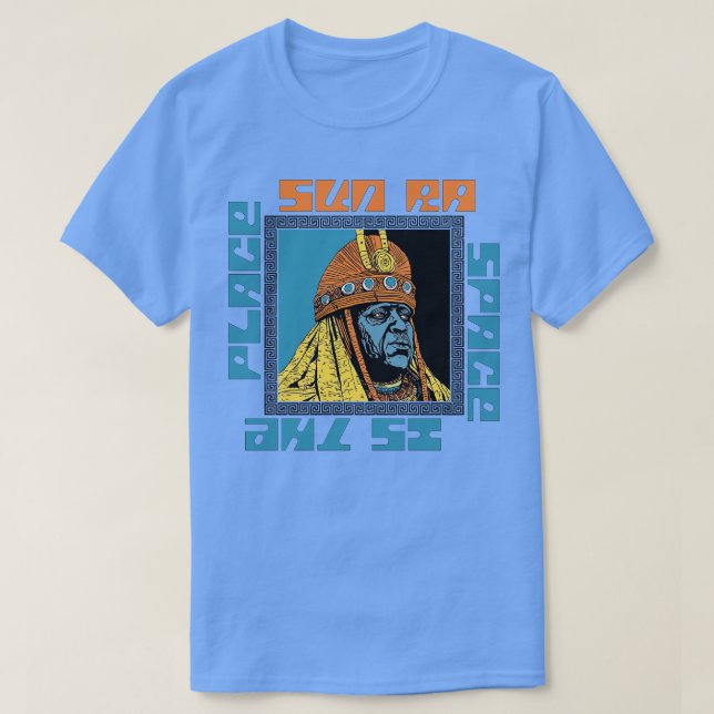 Camiseta SUN RA Diseño Psicodélico Original (Diseño del anverso)