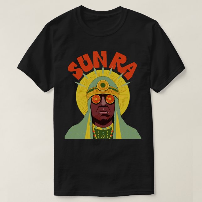 Camiseta Sun Ra Original Diseño Psicodélico 2 (Diseño del anverso)