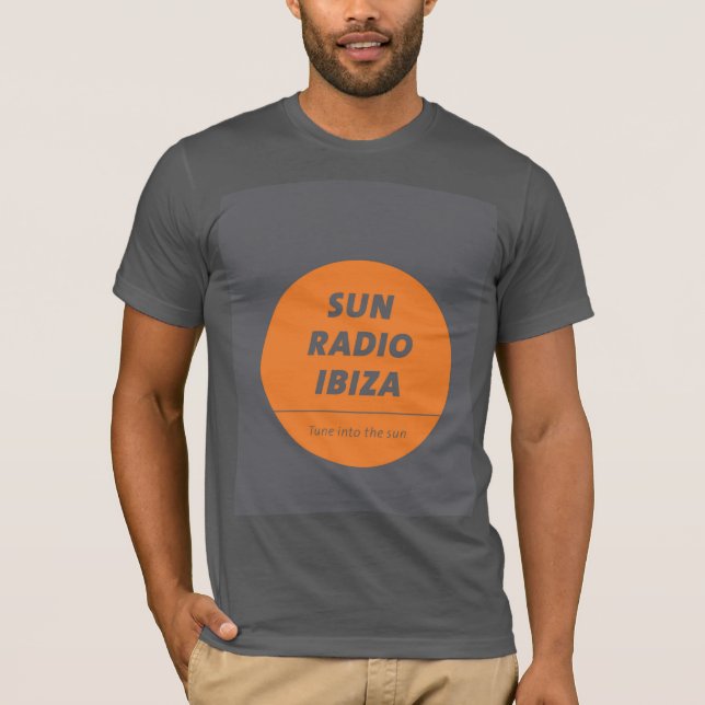 Camiseta Sun Radio Ibiza Shirt grey (Anverso)