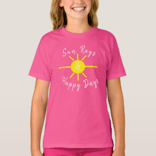 Camiseta Sun rays and happy days