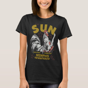 Camiseta Sun Records Rockabilly Rooster