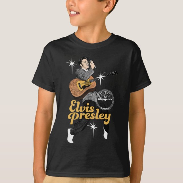 Camiseta Sun Records X Elvis Presley Bailando con estrellas (Anverso)