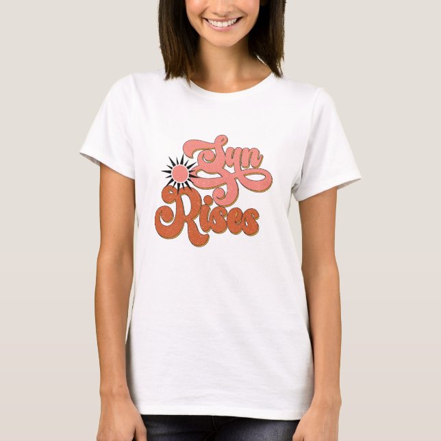 Camiseta Sun Rises (Anverso)