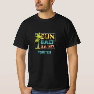 Camiseta Sun Salt Sand Black