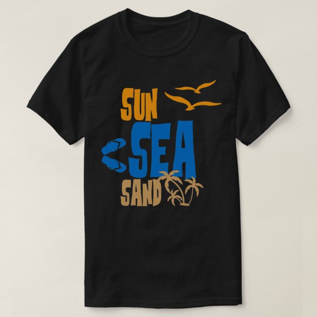 CAMISETA SUN SEA ARENA (Diseño del anverso)