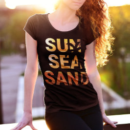 Camiseta SUN SEA ARENA | Festividades de VERANO