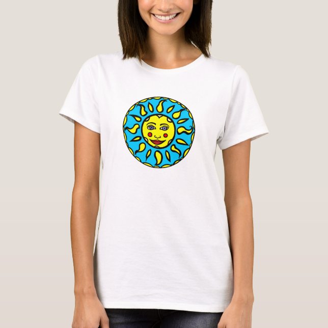 Camiseta Sun sonriente (Anverso)