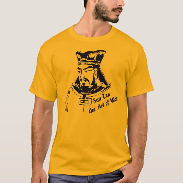 Camiseta sun tzu the art or war (Anverso)