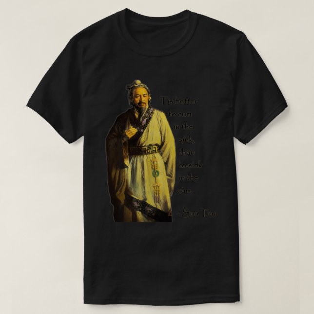 Camiseta Sun Tzu White (Diseño del anverso)