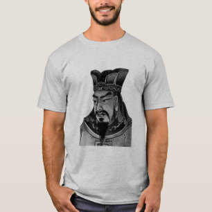 Camiseta Sun Tzu y cita - gris