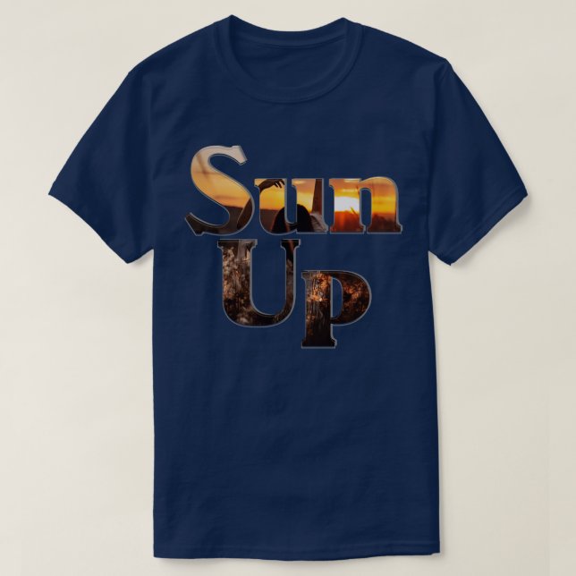 Camiseta Sun Up (Diseño del anverso)