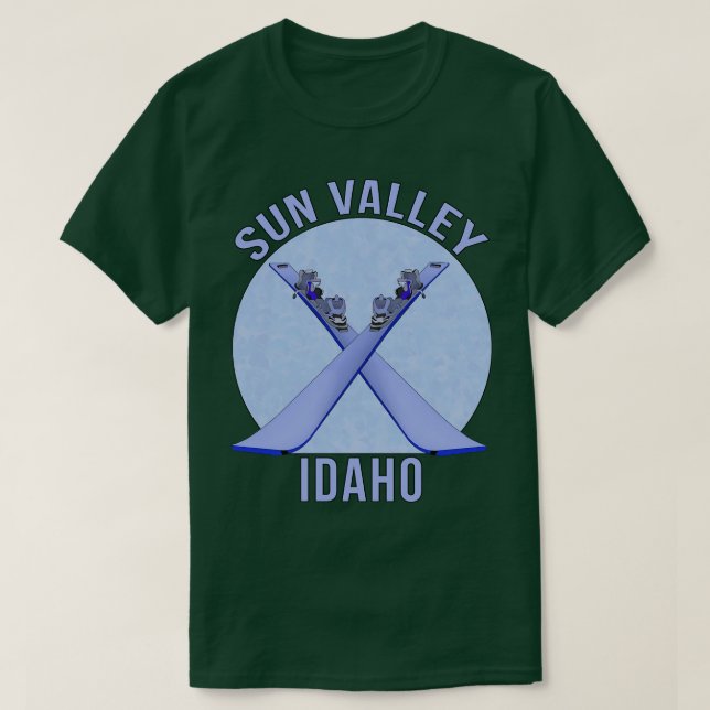 Camiseta Sun Valley Idaho (Diseño del anverso)