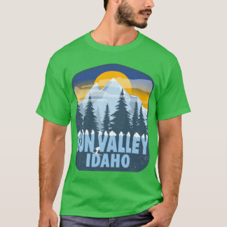 Camiseta Sun Valley Idaho Sobredimensionado