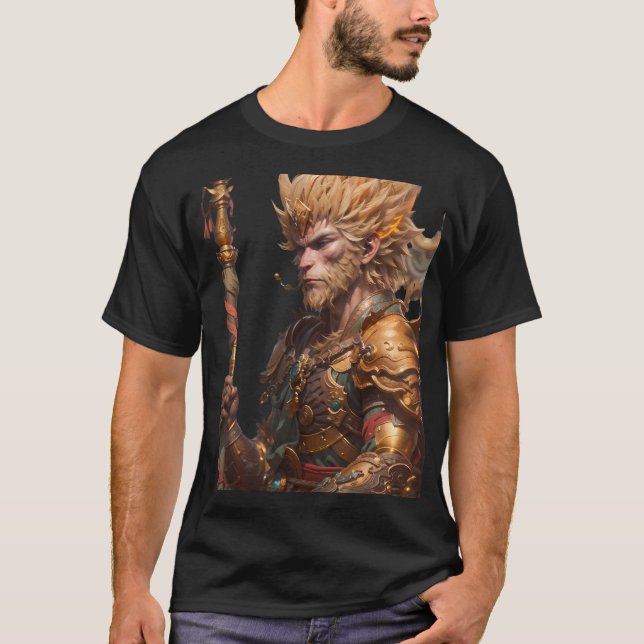 Camiseta Sun Wukong en la batalla de armas (Anverso)