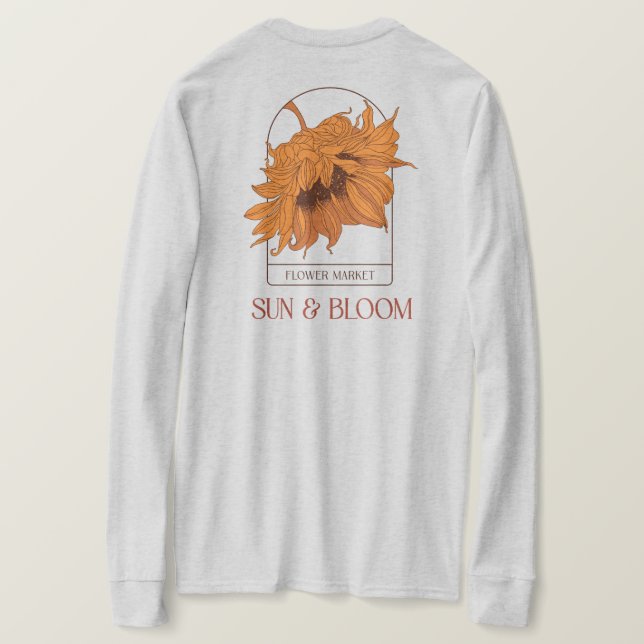 Camiseta Sun y Bloom (Reverso del diseño)