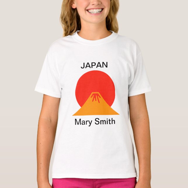 Camiseta Sun y el Monte Fuji (Anverso)