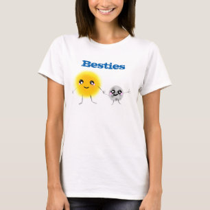 Camiseta Sun y luna Besties