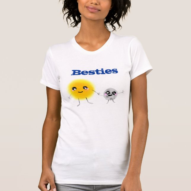 Camiseta Sun y luna Besties (Anverso)