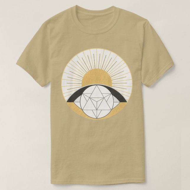 Camiseta Sun y Merkabah (Diseño del anverso)