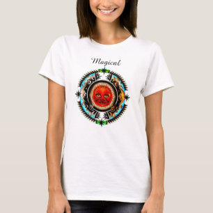 Camiseta Sun Y Moon Space Mandala