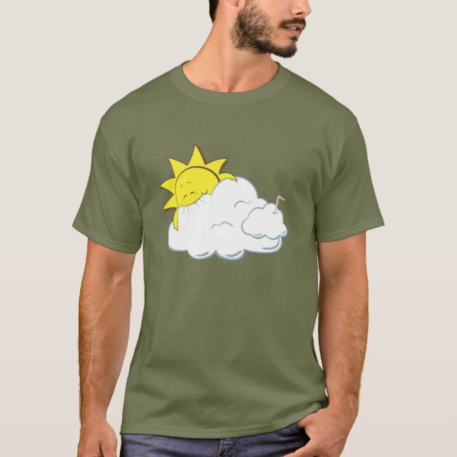 Camiseta Sun y nube (Anverso)