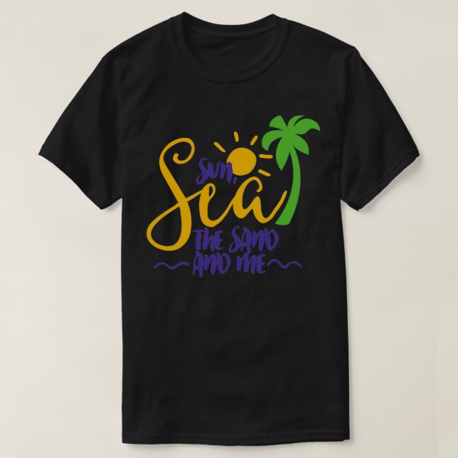Camiseta Sun y Sand (Diseño del anverso)