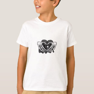 Camiseta Sunand~1 - Manos Skeleton Heart