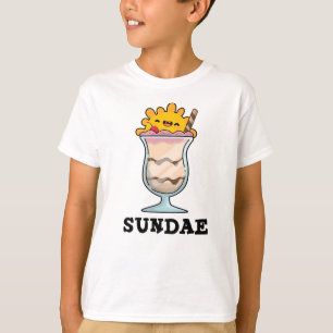 Camiseta Sundae Funny Sunday Ice Cream Pun