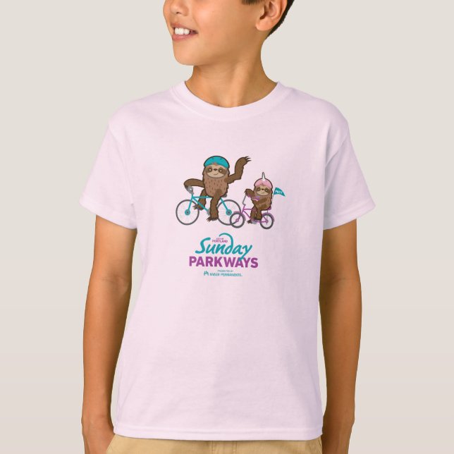 Camiseta Sunday Parkways Sloths (Anverso)