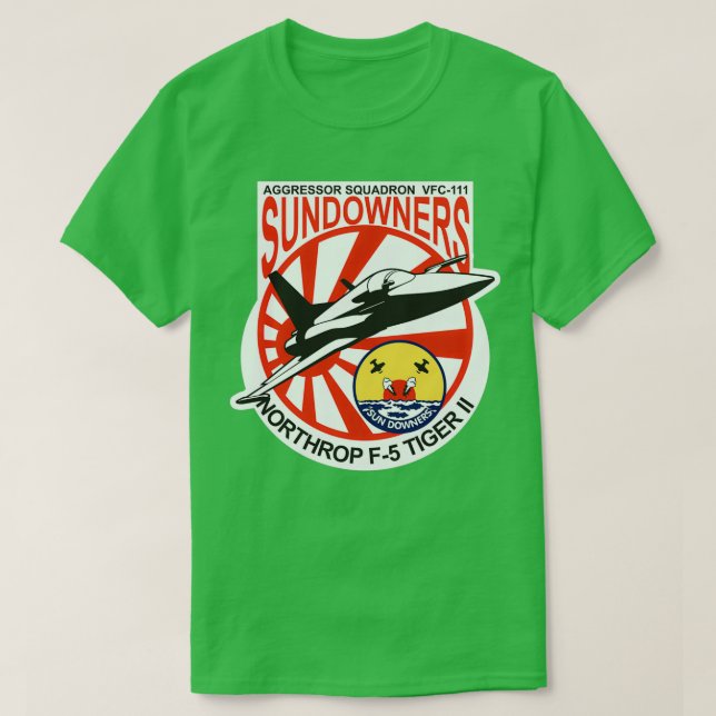 Camiseta Sundowners VFC111 (Diseño del anverso)