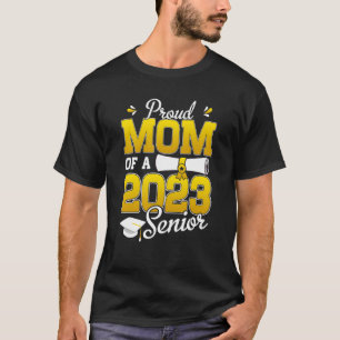 Camiseta Sunflower 2023 Orgullosa Madre De Un Graduado Supe