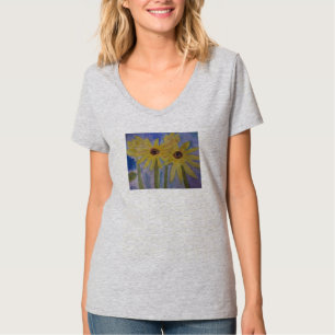 Camiseta Sunflower amarillo de verano