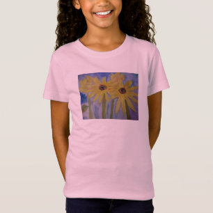 Camiseta Sunflower amarillo de verano