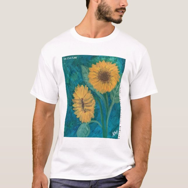 Camiseta SUNFLOWER by Keenan (Anverso)
