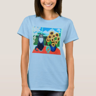 Camiseta Sunflower Cat-toddler