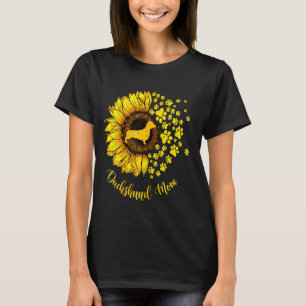 Camiseta Sunflower Dachshund Mom Dog Lover