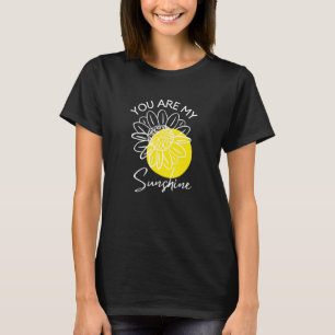 Camiseta Sunflower De Verano Para Las Mujeres Eres Mi Sunsh