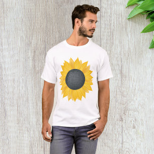 Camiseta Sunflower Disco Ball Retro Fiesta Vibe