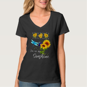 Camiseta Sunflower Dragonfly Eres mi sol