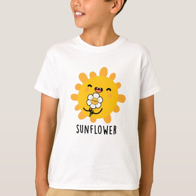 Camiseta Sunflower Funny Y Flower Pun (Anverso)
